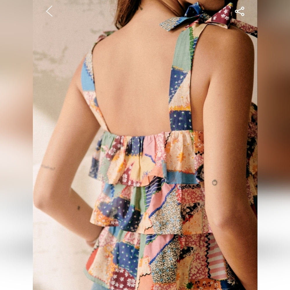 Sezane Mazy Blouse - Picture 2 of 6